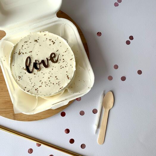 Бенто-торт «love» на 8 марта