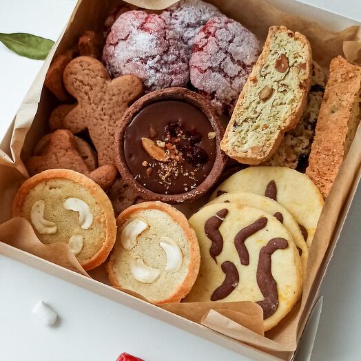 Печенье ручной работы а подарочной упаковке