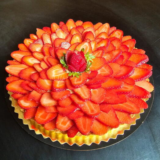 Tarta de fresas