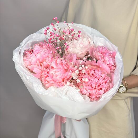 Букет из пионов 🌸