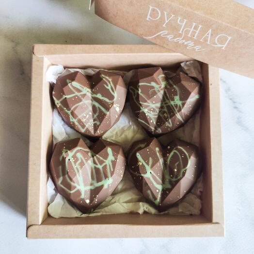 Дубайский шоколад с фисташковой пастой, подарок девушке