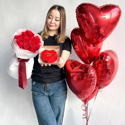 Сет "Страстный рассвет" идеален для 14 февраля