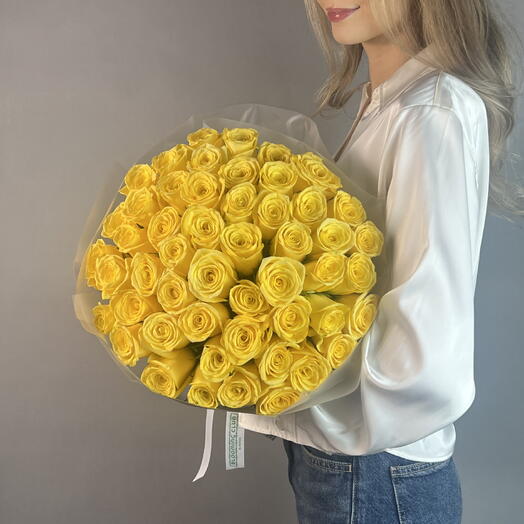 51 Yellow Roses Bouquet