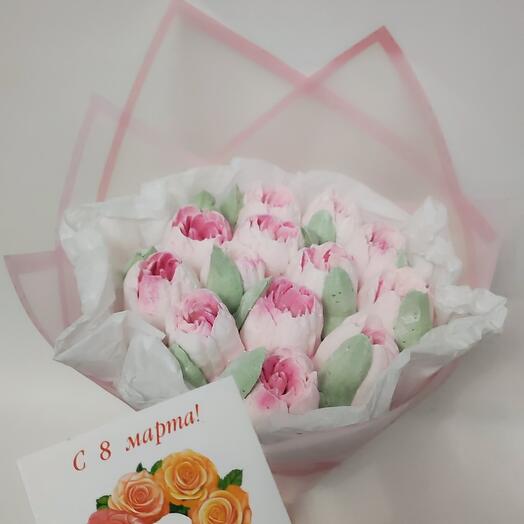 Tulipanes de malvavisco