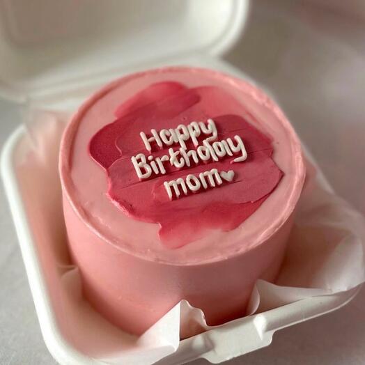 Бенто торт happy birthday mom