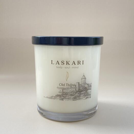 Большая свеча OLD TBILISI | Large scented candle OLD TBILISI 420 ml LASKARI™