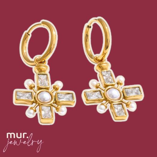 Серьги mur.cross