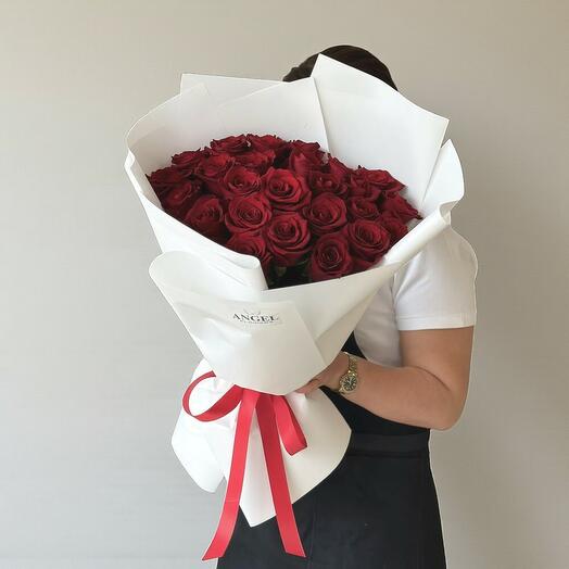 Букет из красных роз