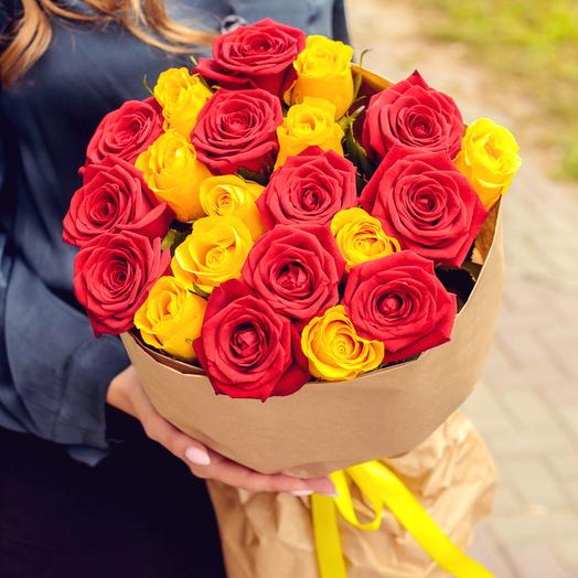 25 роз💛️💛️