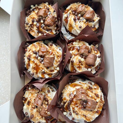 Cupcakes "Twix"