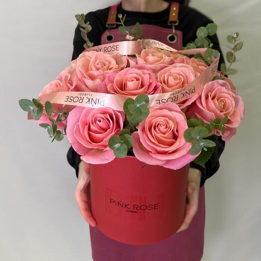 Цветы в коробке