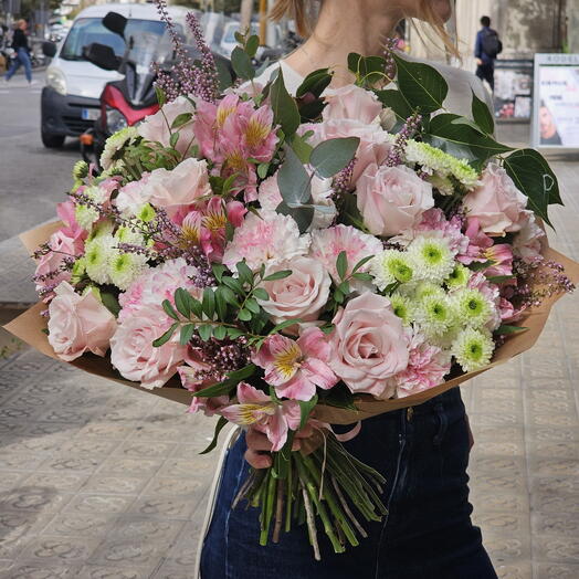 Bouquet "Pink breeze"