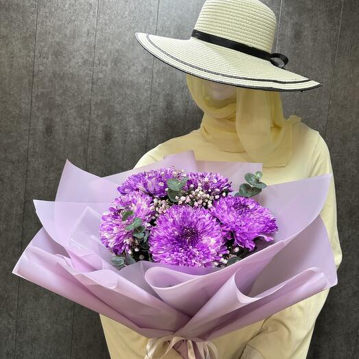 Хризантема одноголовая 💜