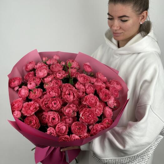 Bouquet of Peony Roses