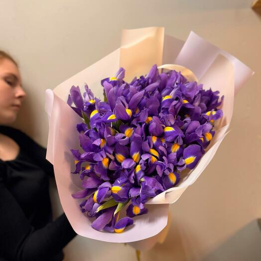 Ирисы фиолетовые 35 шт