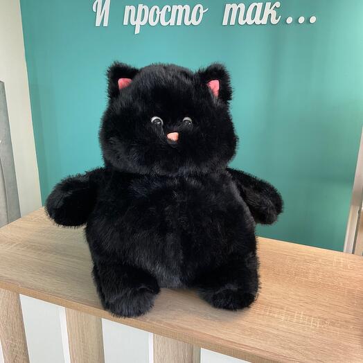 Кот черный пузатый 🖤