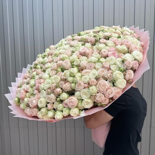 Букет💐  Кустовая Роза Пионовидная 💗
