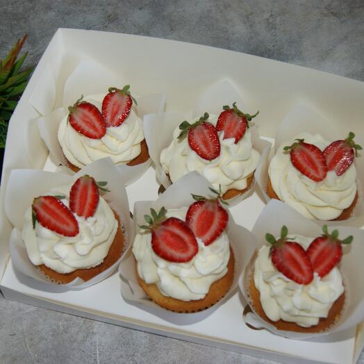 Капкейки 6 шт