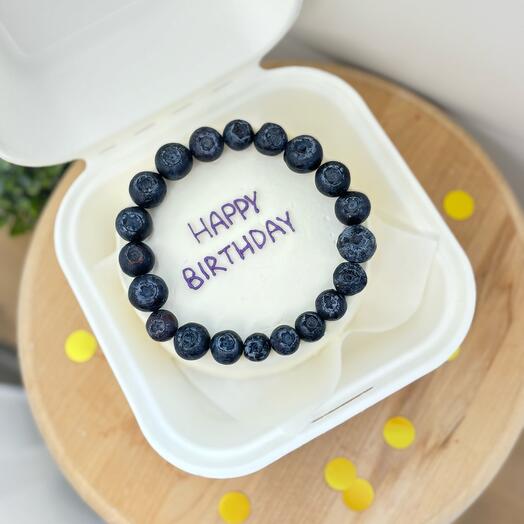 Бенто торт ягодный "Happy birthday"