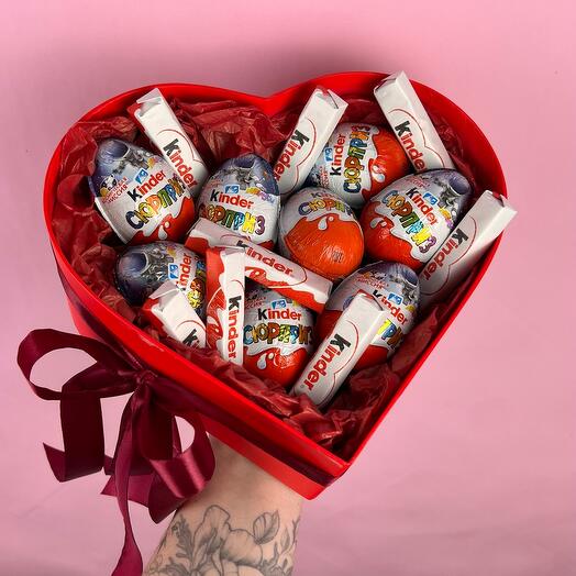 Сердце с Kinder