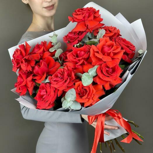 Crimson Elegance Bouquet