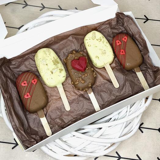 🍫Чизкейк на палочке, чизкейк эскимо