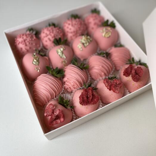 Клубника в шоколаде 16 шт