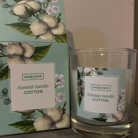 Аромасвеча COTTON