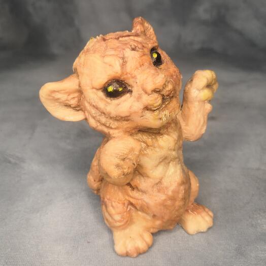 Figure "Tiger Cub" handmade from granemix