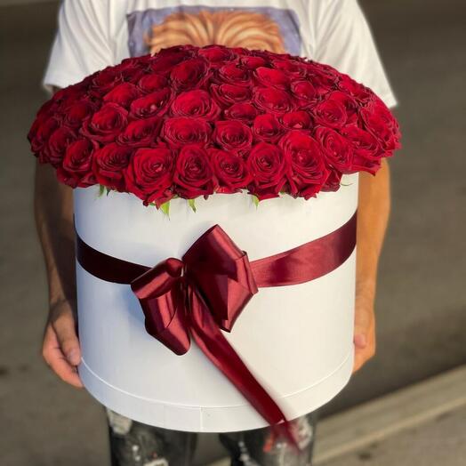 Цветы в коробке