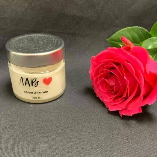 Арома- свеча: Ладан и Пачули