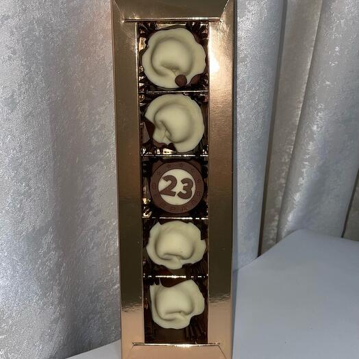 Пельмени из шоколада 23 февраля