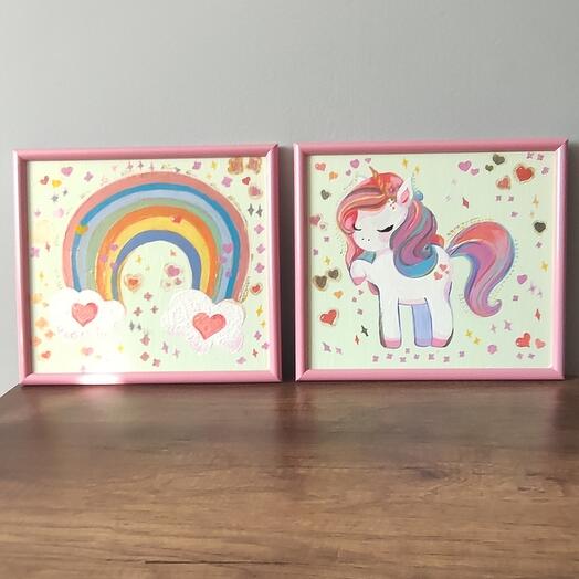 Диптих Единорожка