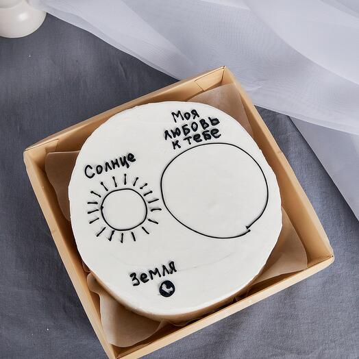 Bento cake "My love for you"