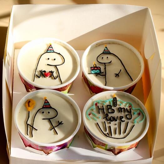 Cake to go mini ассорти на день рождения дочке, сестре, парню, мужу, жене, маме, коллеге