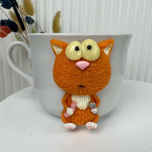 Кружка с котом