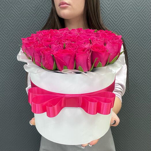 Цветы в коробке