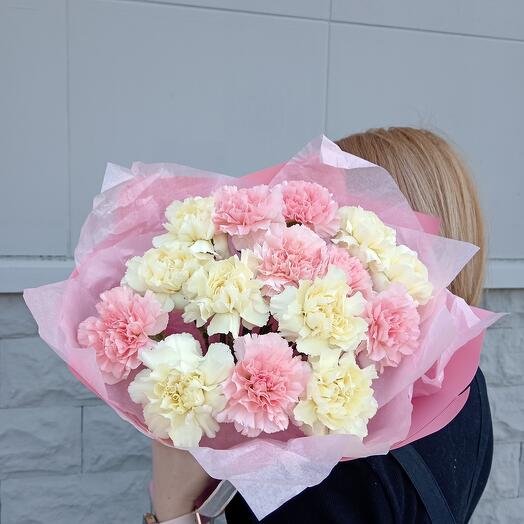 Cloud of carnations
