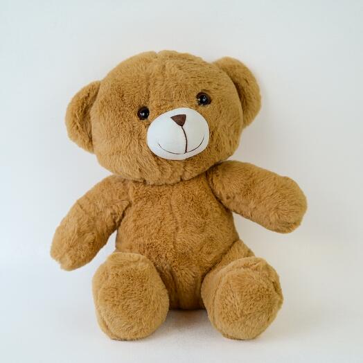 Plush Light Brown Teddy Bear