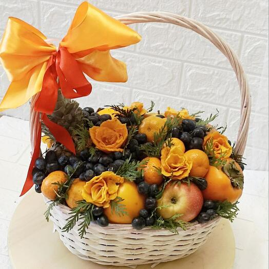 Фруктовая корзина "Солнечная долина"