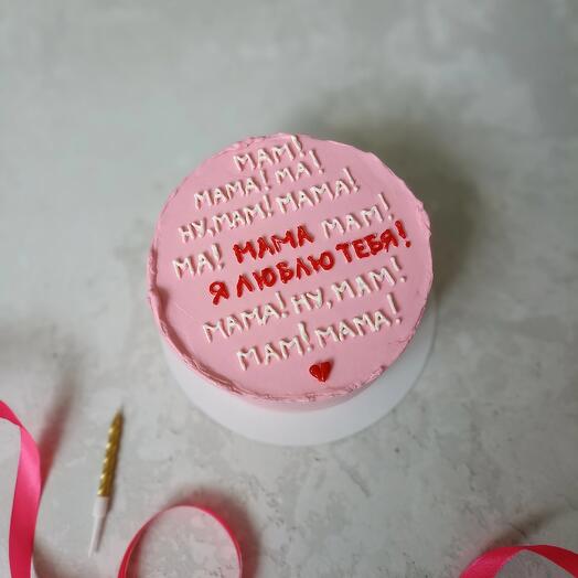 Бенто торт маме/на день рождения/8 марта/день матери