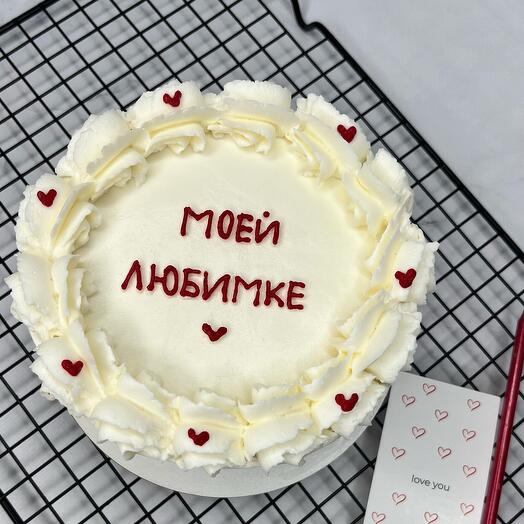 Бенто торт любимке
