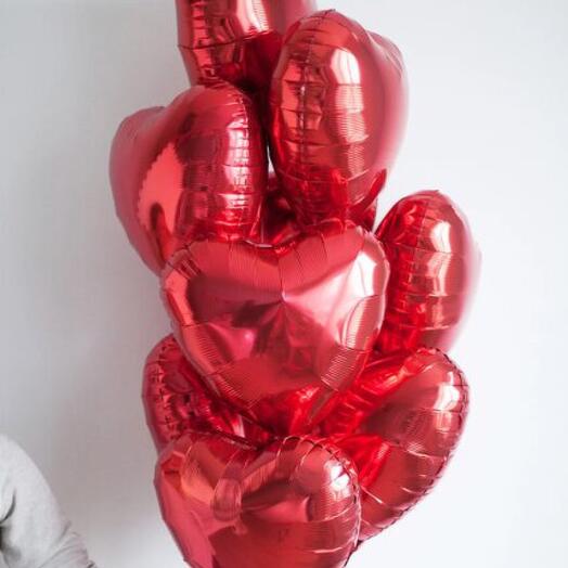 Шары Love you 9 штук