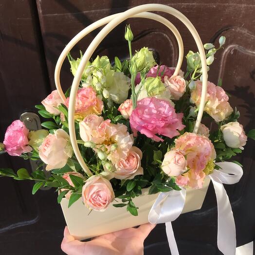 Flowers in a box