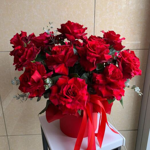 Композиция с французскими розами