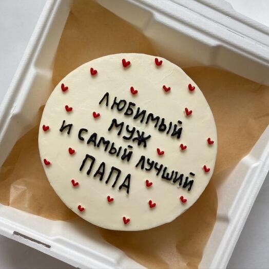 Бенто торт для мужа