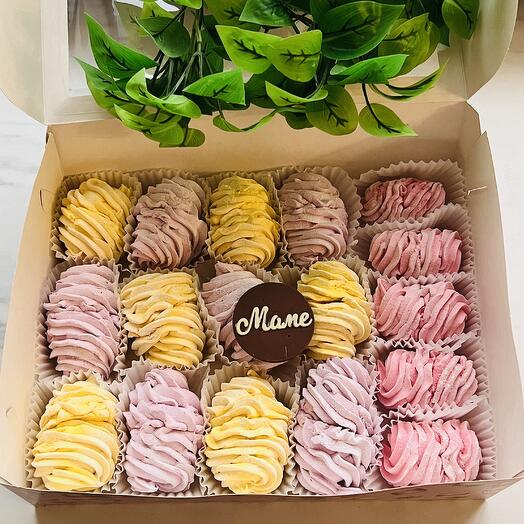 Зефир ягодное ассорти « маме»