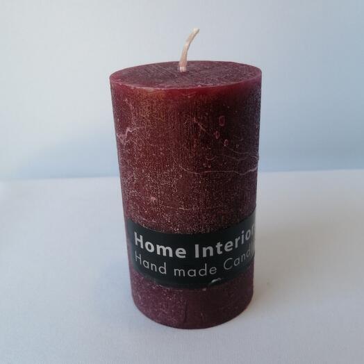 Ароматична воскова свічка ручної роботи