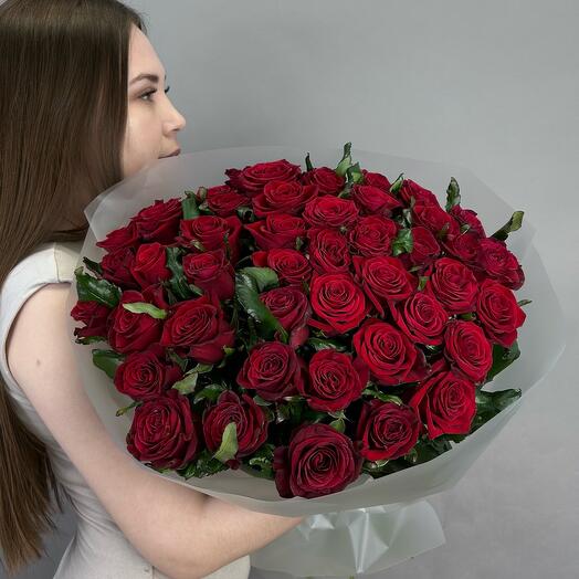 Красная Роза 49 штук