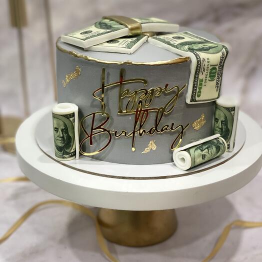 Торт 1,5 кг для мужа, на день рождения для мужчины